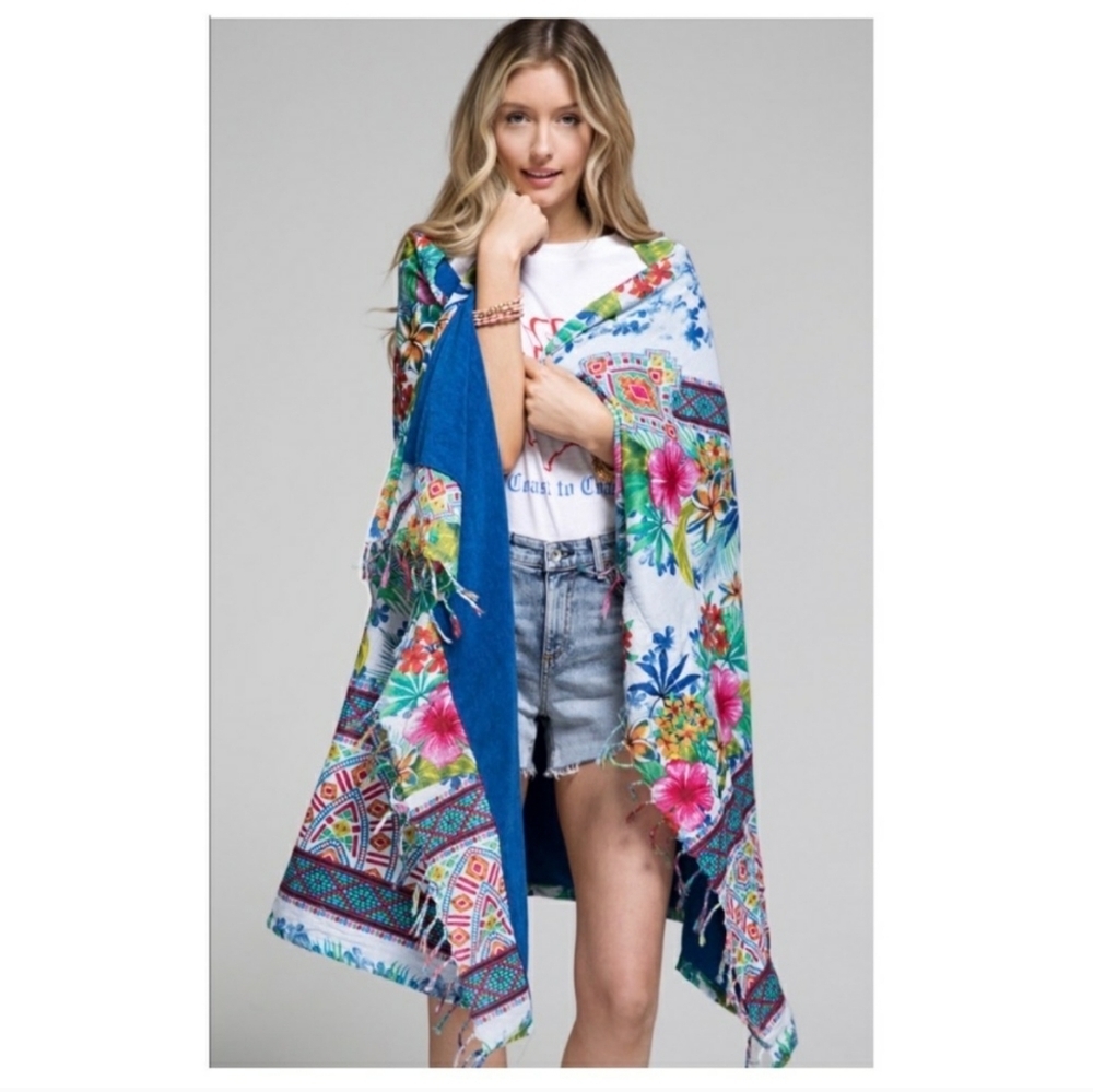 Unique double sided beach  towel